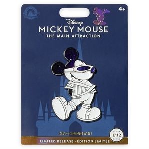 Disney World Mickey Space Mountain Attraction Pin 1/12 LR New